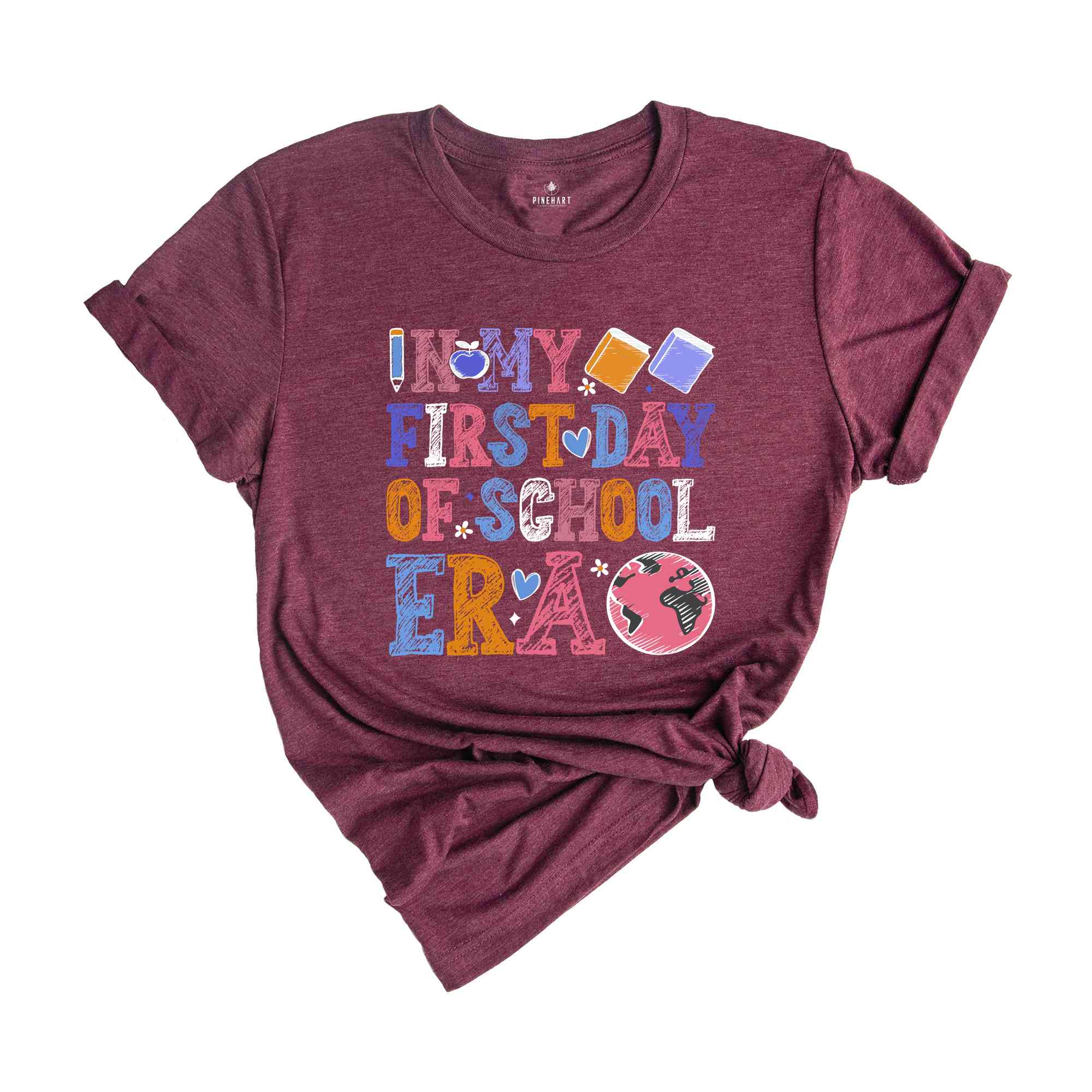 In My First Day Of School Era Shirt, Back To School Gift, Teacher Tshirt, First Day Of School Shirt, School Gifts, Teacher Life Shirt