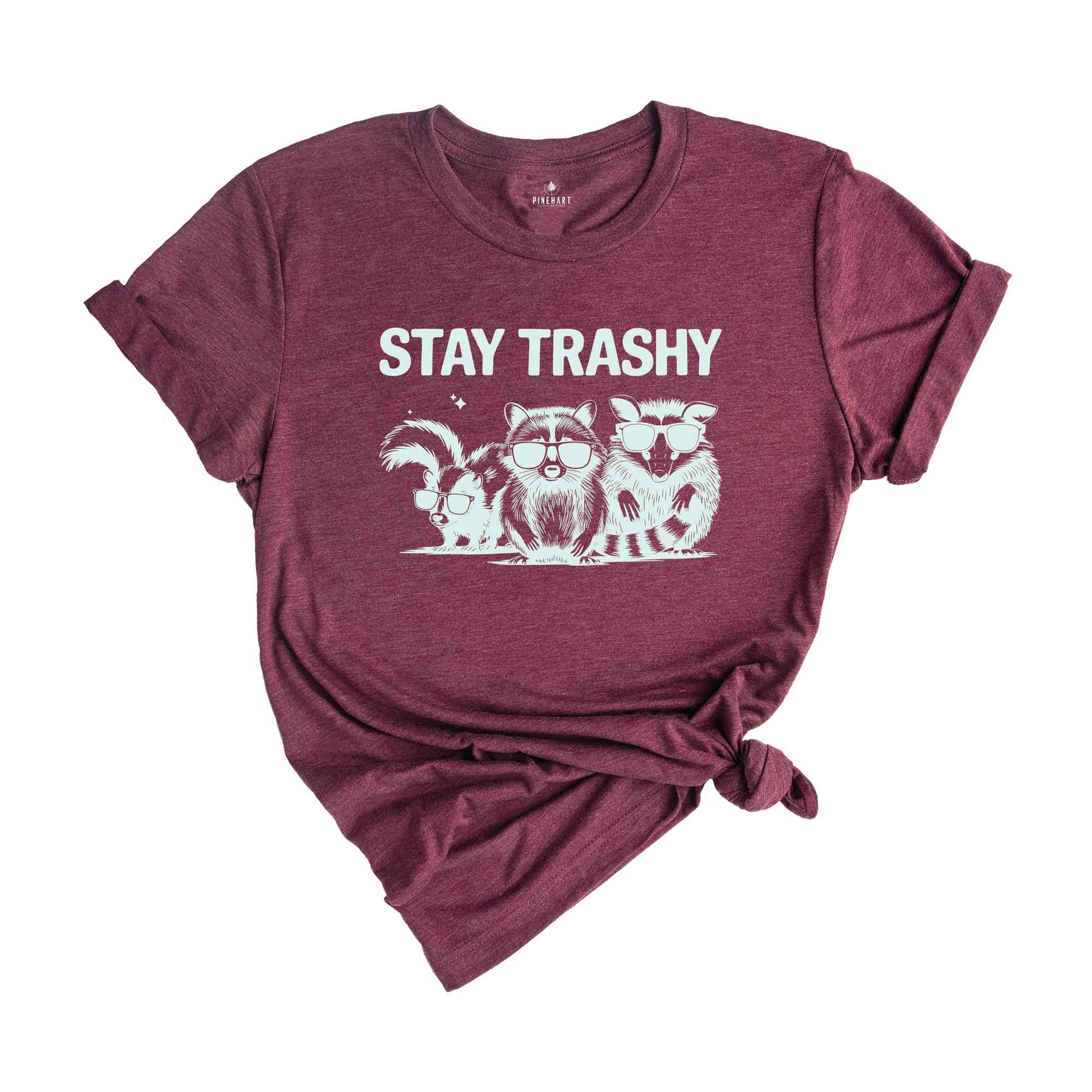 Stay Trashy Shirt, Retro Racoon Shirt, Racoon Shirt, Funny Meme Shirt, Raccoon Lover Gift, Funny Animal Shirt, Cute Animal Shirt