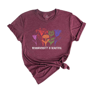 Neurodiversity Is Beautiful Shirt, Autism Awareness Shirt, Neurodiversity Shirt, Autism Mom Shirt, Autism Shirt, Heart Neurodiversity Shirt