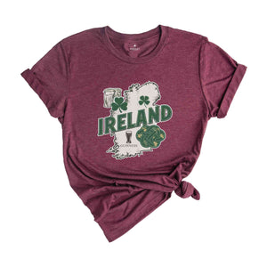 Retro Ireland Shirt, Ireland Travel Shirt, Country Travel Shirt, Shirt For Traveler, Travel Lover Gift, Travel Tee, Trip Shirt