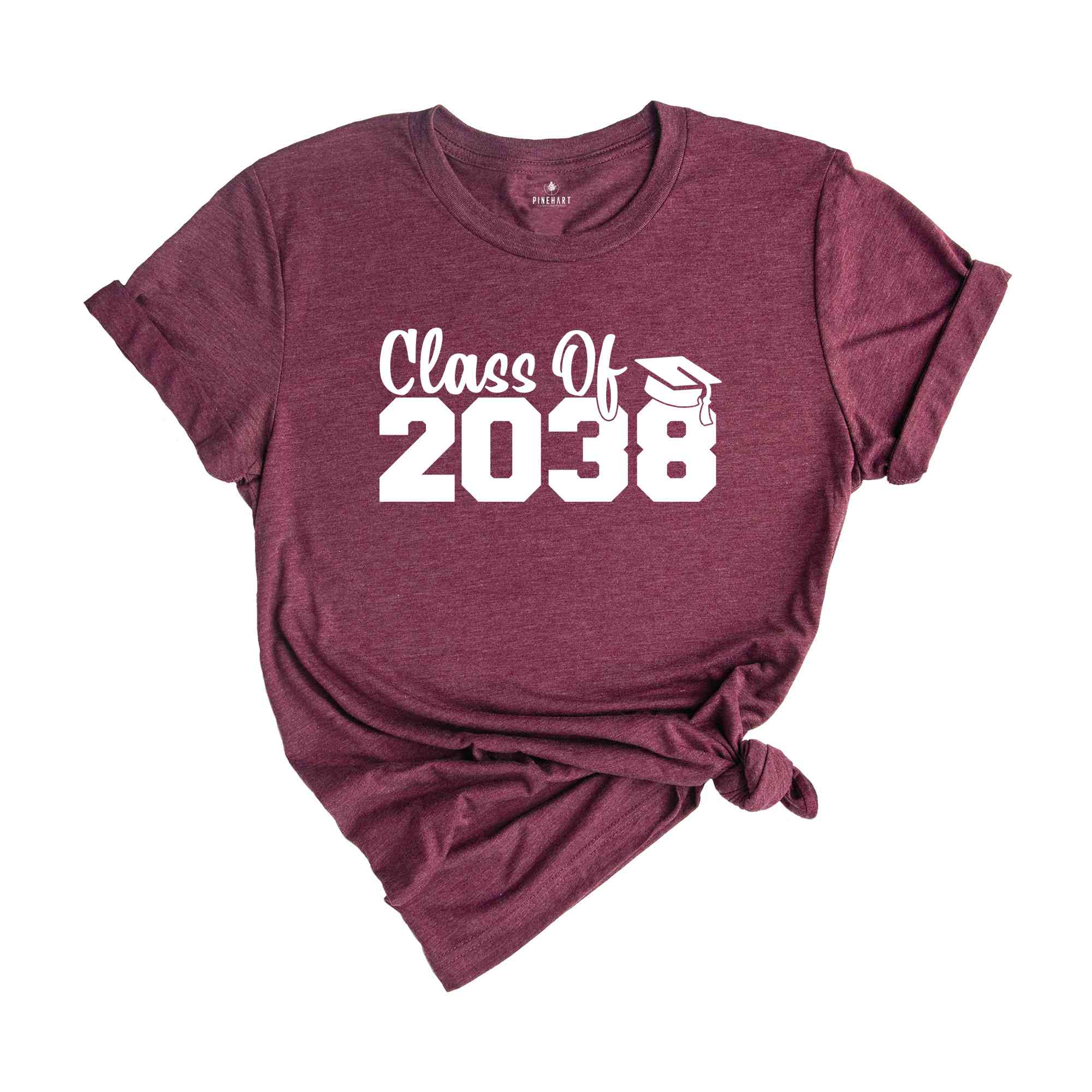 Class of 2038 Shirt, Growing Up Shirt, School Shirt, Graduation Gift, 2038 Shirt, Last Day Of School, Class of 2038, Class Of 2038 Tee