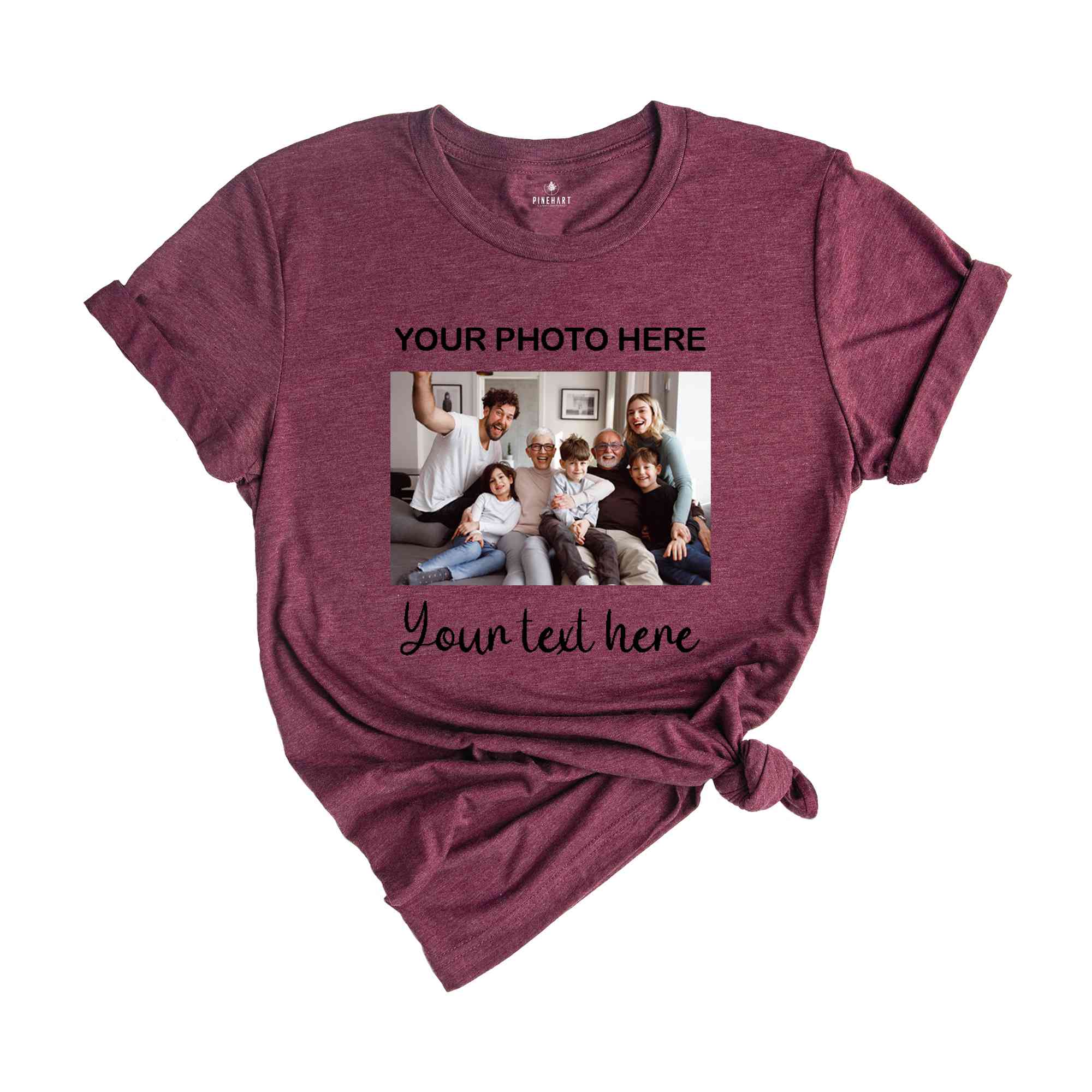 Custom Photo Shirt, Custom Text Shirt, Personalized Photo Shirt, Birthday photo Shirt, Personalized Custom Text, Custom Picture Shirt