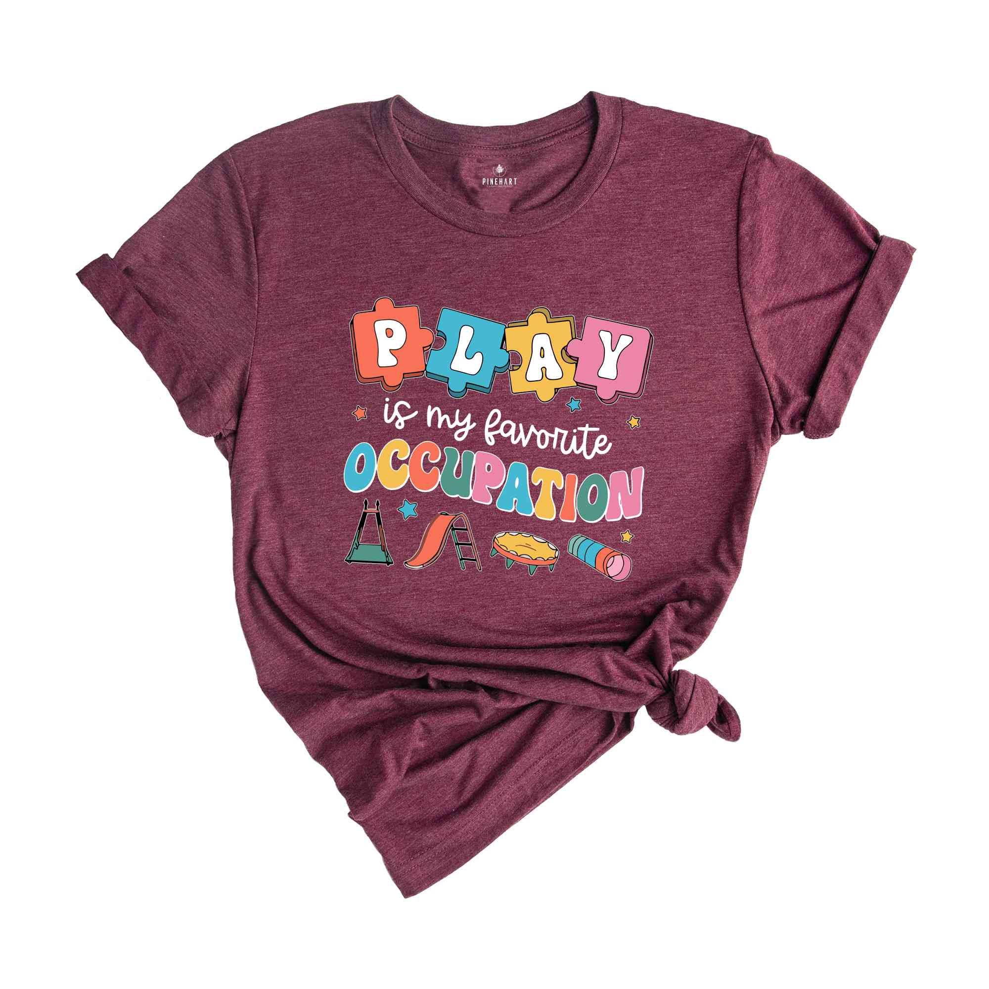 Play Is My Favorite Occupation Shirt, Occupational Therapy Gift, Therapist Graduation T-Shirt, Occupational Squad Shirt, Play Teacher T-Shirt