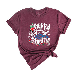 Merry Cruisemas Shirt, Christmas Cruise Shirt, Family Cruise Shirt, Christmas Trip Tee, Family Xmas Shirt, Christmas Vacation