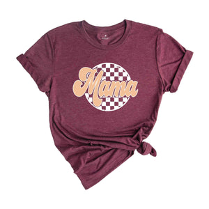 Checkered Mama Shirt, Mama Shirt, New Mom Shirt, Best Mom Shirt, Mother’s Day Shirt, Cute Mom Shirt, Mom Gift