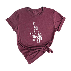 New York Shirt, Statue Of Liberty Shirts, New Yorker Shirt, New York City Shirt, New York Gifts, NYC Tee