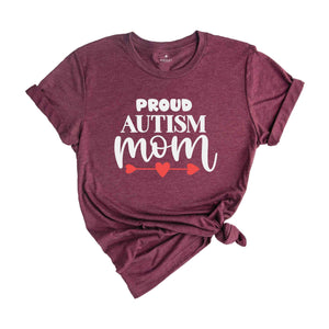 Proud Autism Mom Shirt, Autism Mama Shirt, Autism Mom Shirt, Varsity Autism Shirt, Gift For Autism Mom, Autism Awareness Neurodiversity