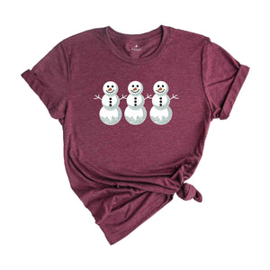 Snowman Shirt, Winter Christmas Shirt, Cute Holiday Shirt, Trendy Christmas Shirt, Fall Season Shirt, Cute Snowman Shirt