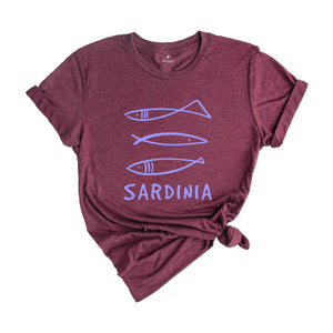 Sardines From Sardinia Shirt, Les Sardines Shirt, Vintage Shirt, Inspirational Shirt, Sarcastic Shirt, Vintage Tees