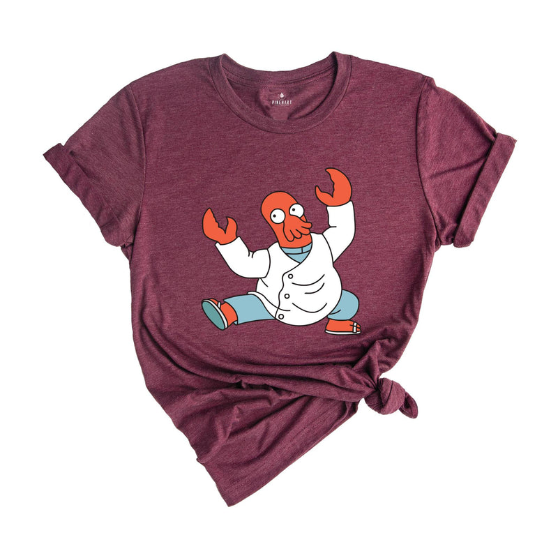 Futurama Zoidberg Shirt, Funny Futurama Shirt, Dr. Zoidberg Shirt, Funny Cartoon Shirt, Futurama Fan Gift, 90S Cartoon Tv Shows