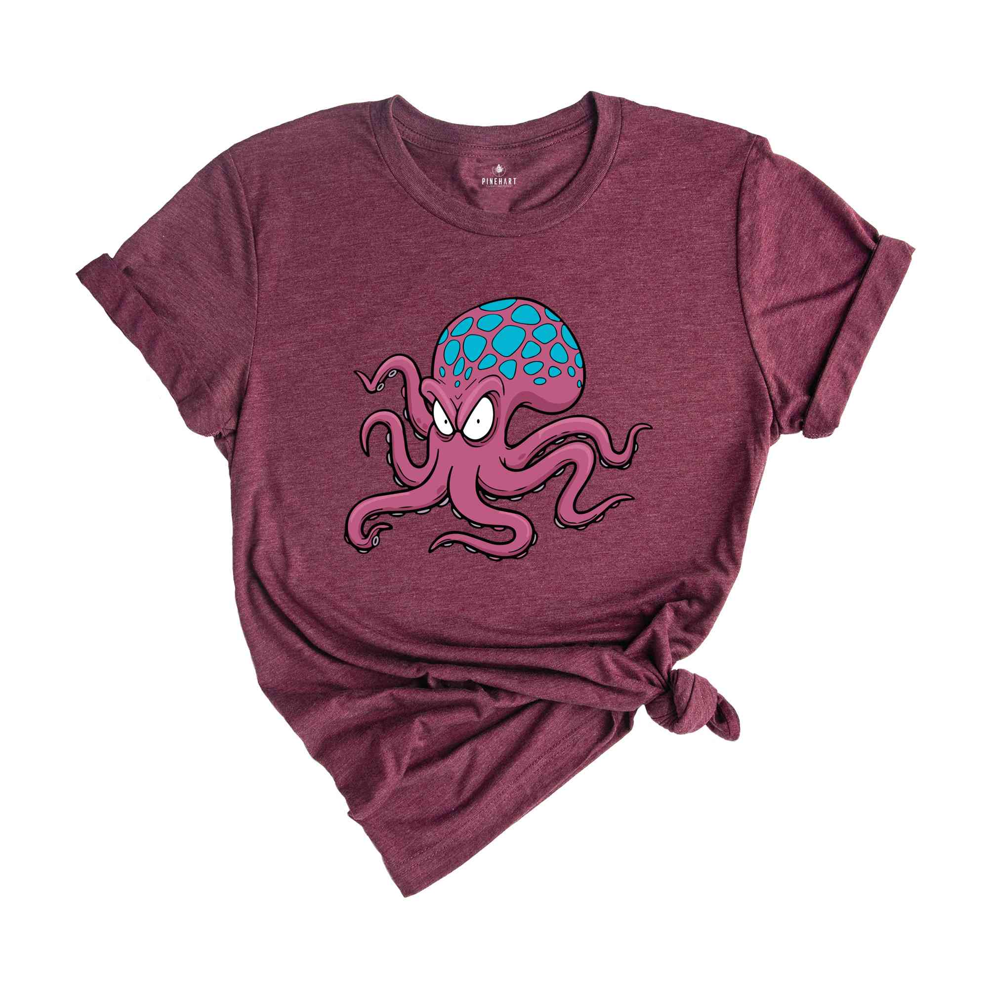 octopus shirt, Sea Creature T-shirt, Ocean Lover Shirt, Sea Animal Lover Shirt Gift, Marine Life shirt