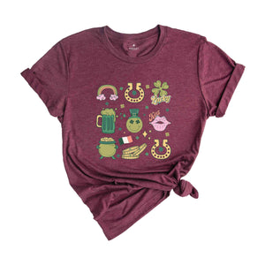 Retro St Patricks Day Lucky Charms Shirt, Shenanigans Shirt, Lucky Charms Shirt, Lucky Shirt, Shamrock Shirt, St Patricks Day Shirt,