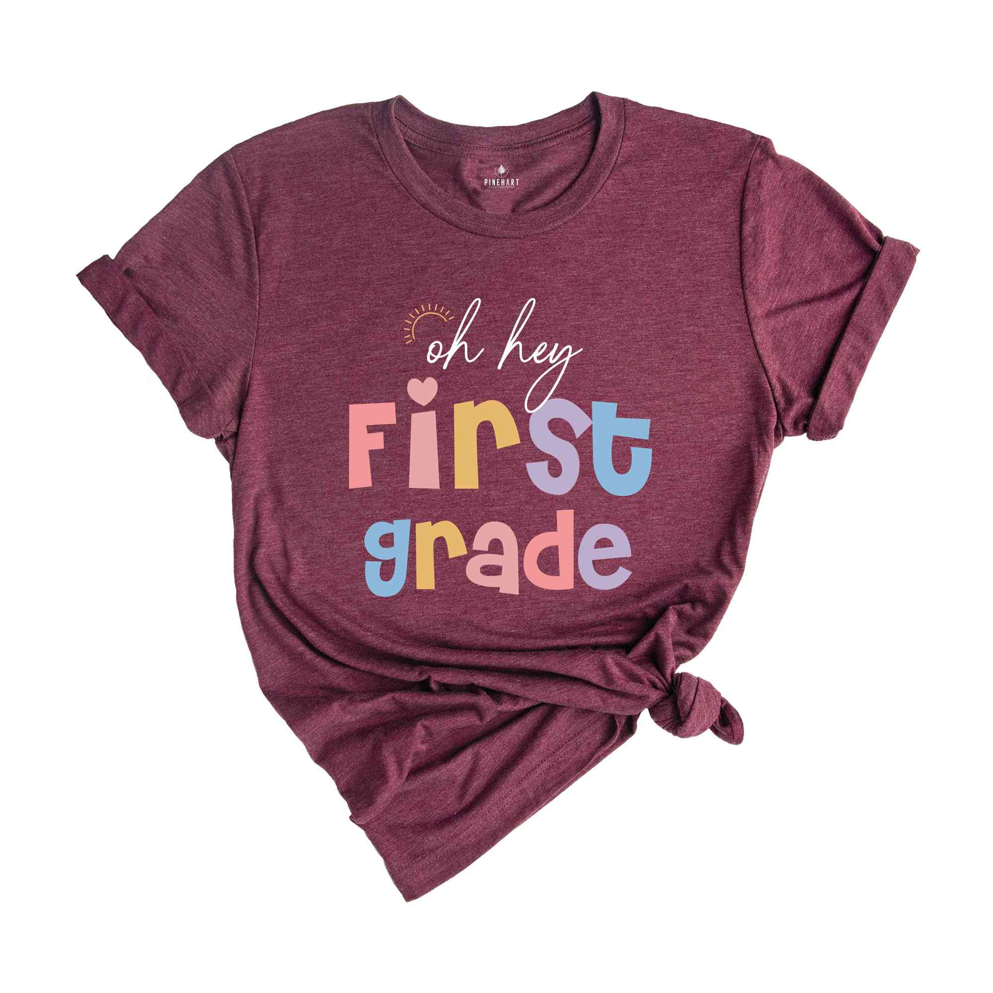 Oh Hey First Grade Shirt, Teacher Shirt, 1st Grade Teacher Shirt, First Grade Shirts, Teacher Team Shirt, Elementary School Tee