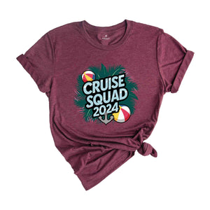 Cruise Squad Shirt, Family Cruise Shirts, Family Matching Vacation Shirts, Cruise 2024 Shirt, Cruise Shirts, Matching Family Shirt