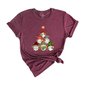 Christmas Gnomes Tree Shirt, Cousin Group Shirt, Cute Christmas Gnomes Gift, Christmas Shirt For Family, Family Matching