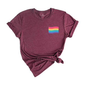 Pride Flag Shirt, LGBT Flag Shirt, LGBT Shirt, Bisexual Shirt, Lesbian Shirt, Rainbow Flag Shirt, Queen Shirt, Gay Pride Shirt