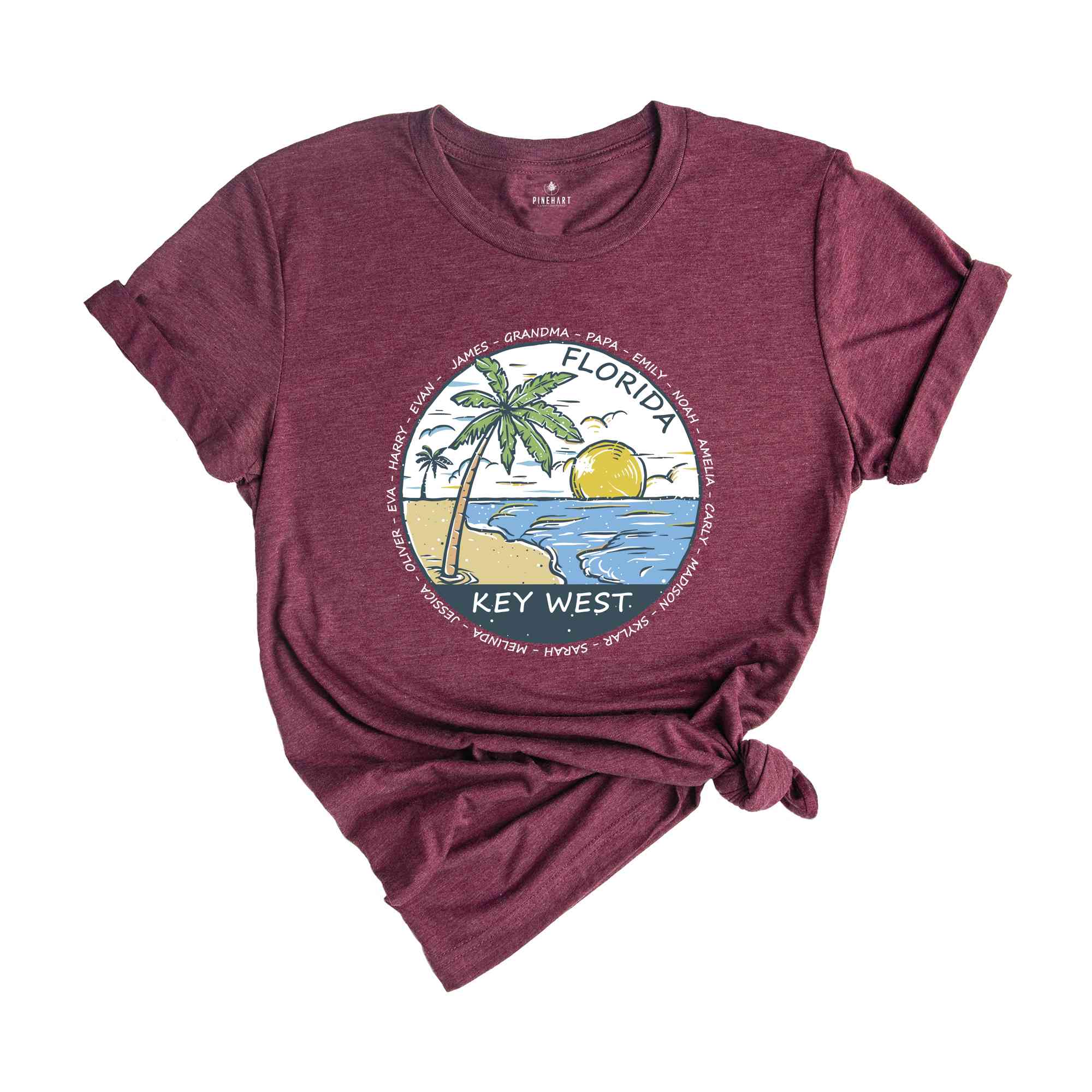 Custom Vacation Shirts, Matching Family Beach T-shirt, Summer Trip Shirts, Summer Break Camp Group Gifts