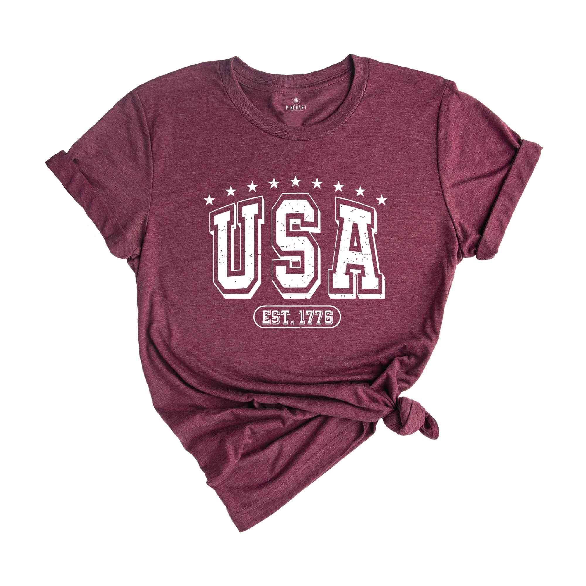 USA Est 1776 T-Shirt, 4th Of July Shirt, Since 1776 Tee, Patriotic T-Shirt, Independence Day Shirts, 4th Of July Tee