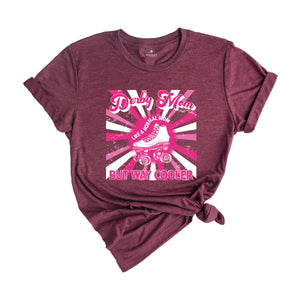 Roller Derby Mom T-Shirt, Like a Normal Mom Way Cooler Shirts, Roller Derby Tshirt, Funny Mom Shirt, Roller Skating Tees, Skating Shirt