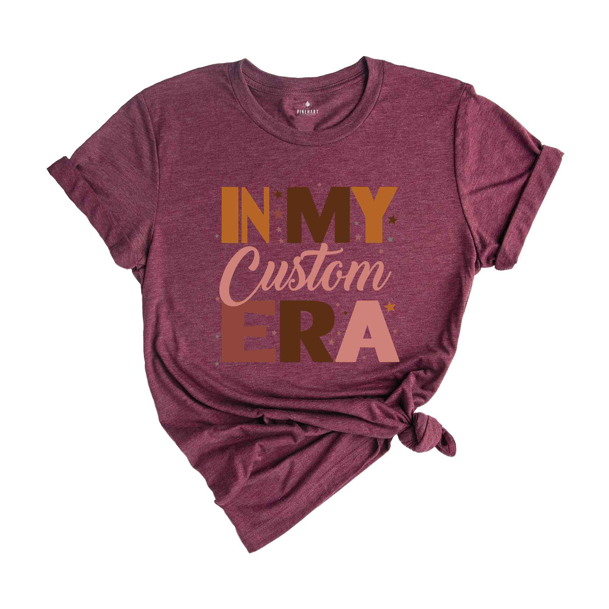 In My Custom Era Shirts, Mama Gift Shirts, Custom Text Era Shirt, Retro Custom Tee, Custom Era, Wavy Custom Era Gift, Gigi Era, Disney Era