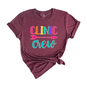 Clinic Crew Shirt, School Nurse T-Shirt, Nurse Crew Shirt, Nurse Life T-Shirt, Gift for Nurse, Nurse Appreciation Shirt