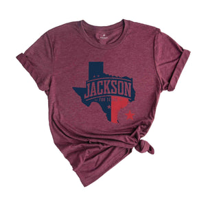 Ronny Jackson for Texas 2024 November Elections Campaign T-Shirt, Jackson for Congress 2024 Apparel, Ronny Jackson for the 13th District Tee