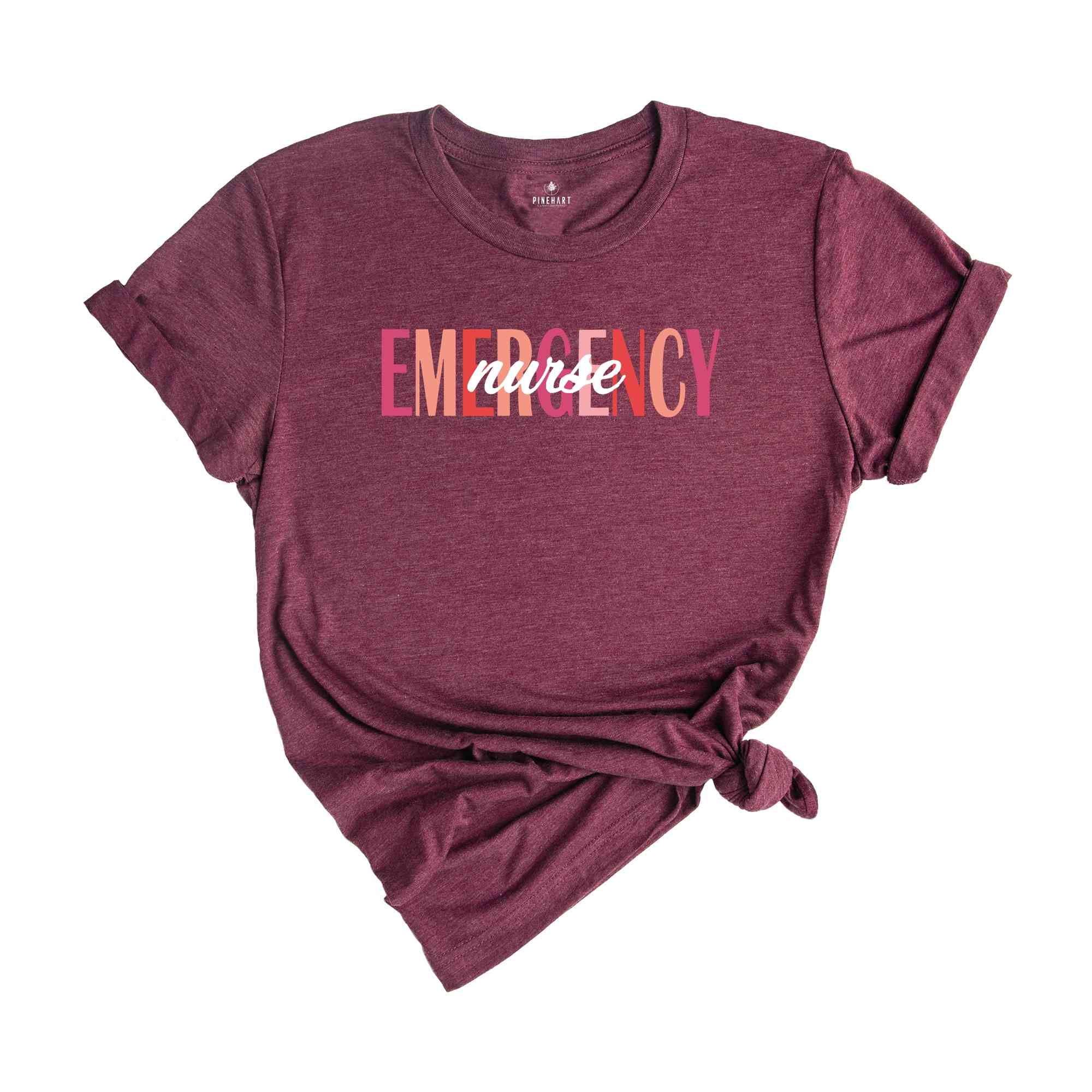 Emergency Nurse Shirt for ER Nurse,Emergency Nurse Tee, Gift for ED RN,Grad Gift Nursing T-Shirts ,Tshirt Registered Emergency Nurse