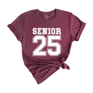 Senior 2025 T-Shirt, Graduation 2025 Shirt, Senior Shirt, Graduation Shirt, Class of 2025, Class of Shirts, Grad Of 2025 Shirt