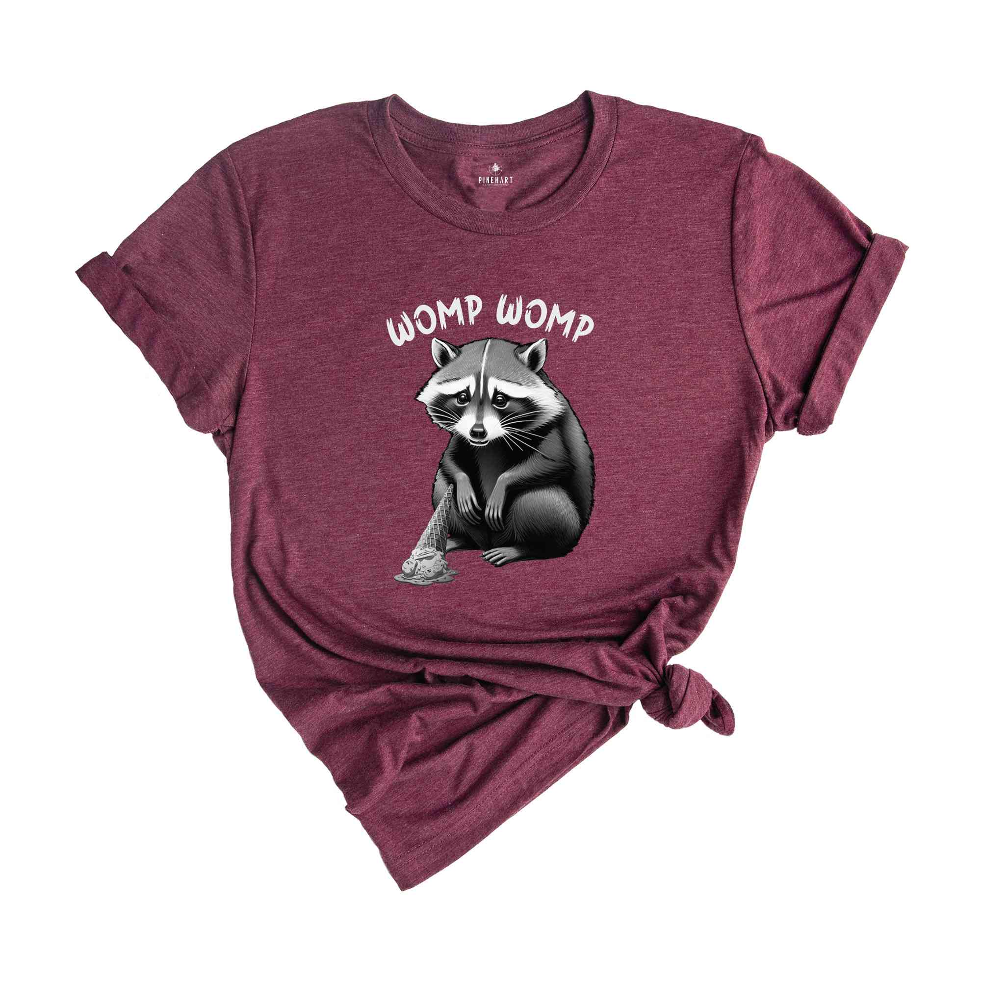 Womp Womp Funny Retro Shirt, Meme T Shirt, Funny T Shirt, Raccon Joke Shirt, Funny Racoon Shirt, Funny Womp Womp T-shirt