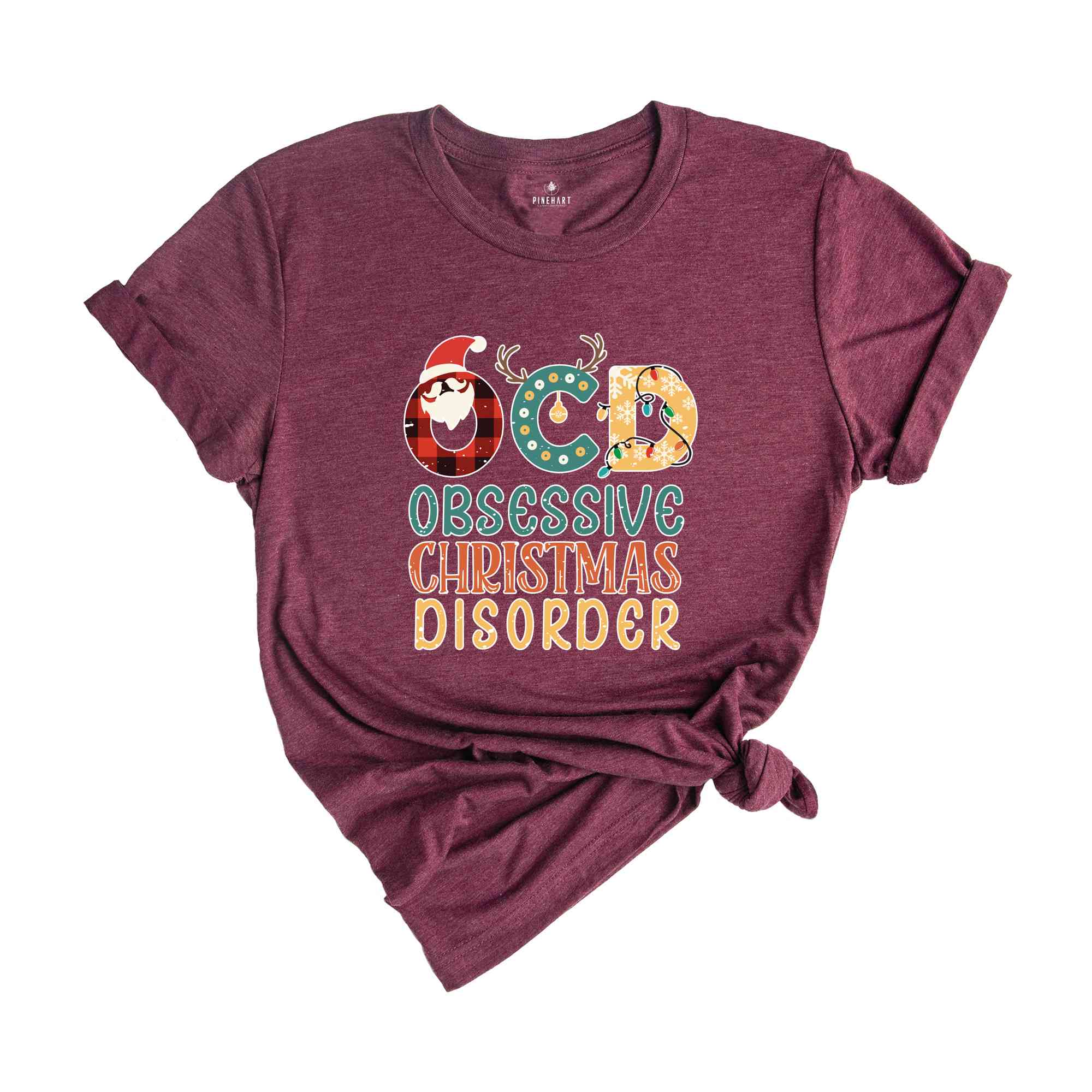 Obsessive Christmas Disorder Shirt, OCD Shirt, Funny Christmas Shirt, Christmas Gift, Christmas Party Shirt, New Year Shirt, Xmas Shirt