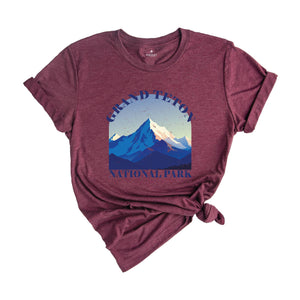 Grand Teton National Park Shirt, Wyoming T-Shirt, Grand Teton Vintage National Park Shirt, Mountain Shirt, Grand Teton Park Grand Tee