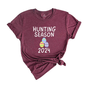 Hunting Season 2024 Shirt, Funny Easter Shirt, Trendy Easter Shirt, Bunny Shirt, He is Risen Easter Shirt, Easter Day Shirt