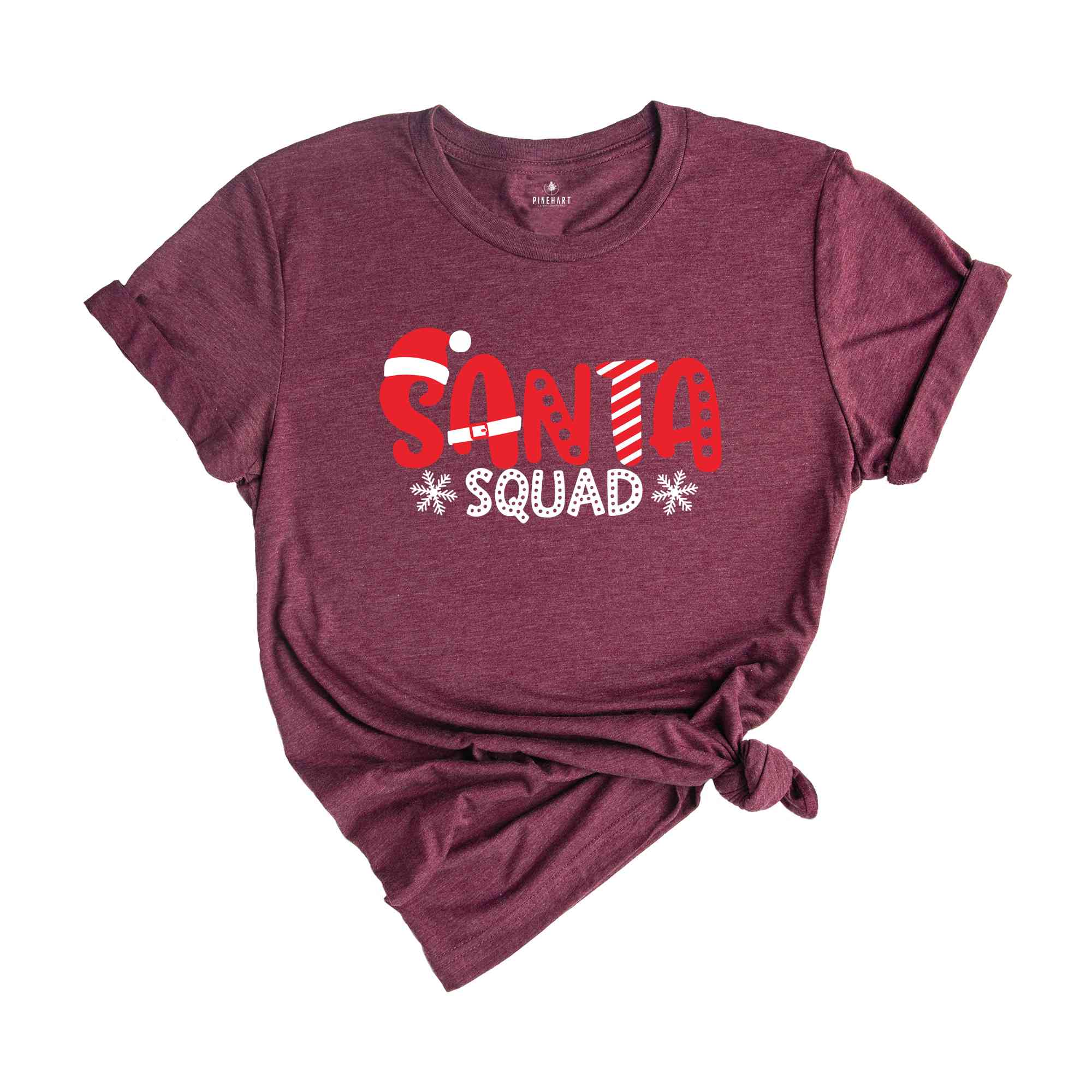 Santa Squad Christmas Tee, Santa Claus Shirt, Xmas Gift, Christmas Shirt, Holiday Shirt, Santa Crew Tee, Family Matching