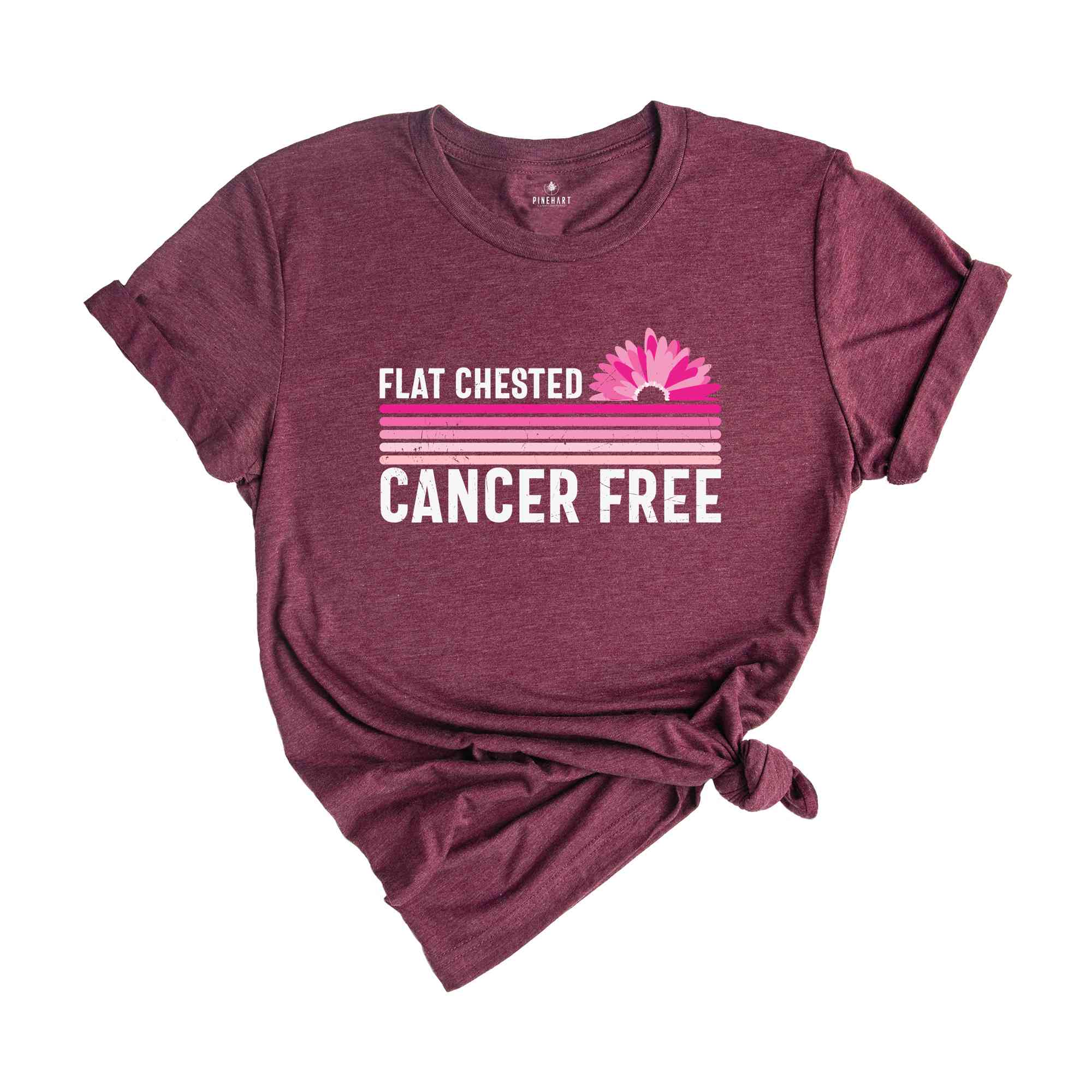 Flat Chested Cancer Free, Cancer Survivor Shirt, Pink Ribbon Shirt, Breast Cancer Awareness, Cancer Awareness, Cancer Fighter Shirt