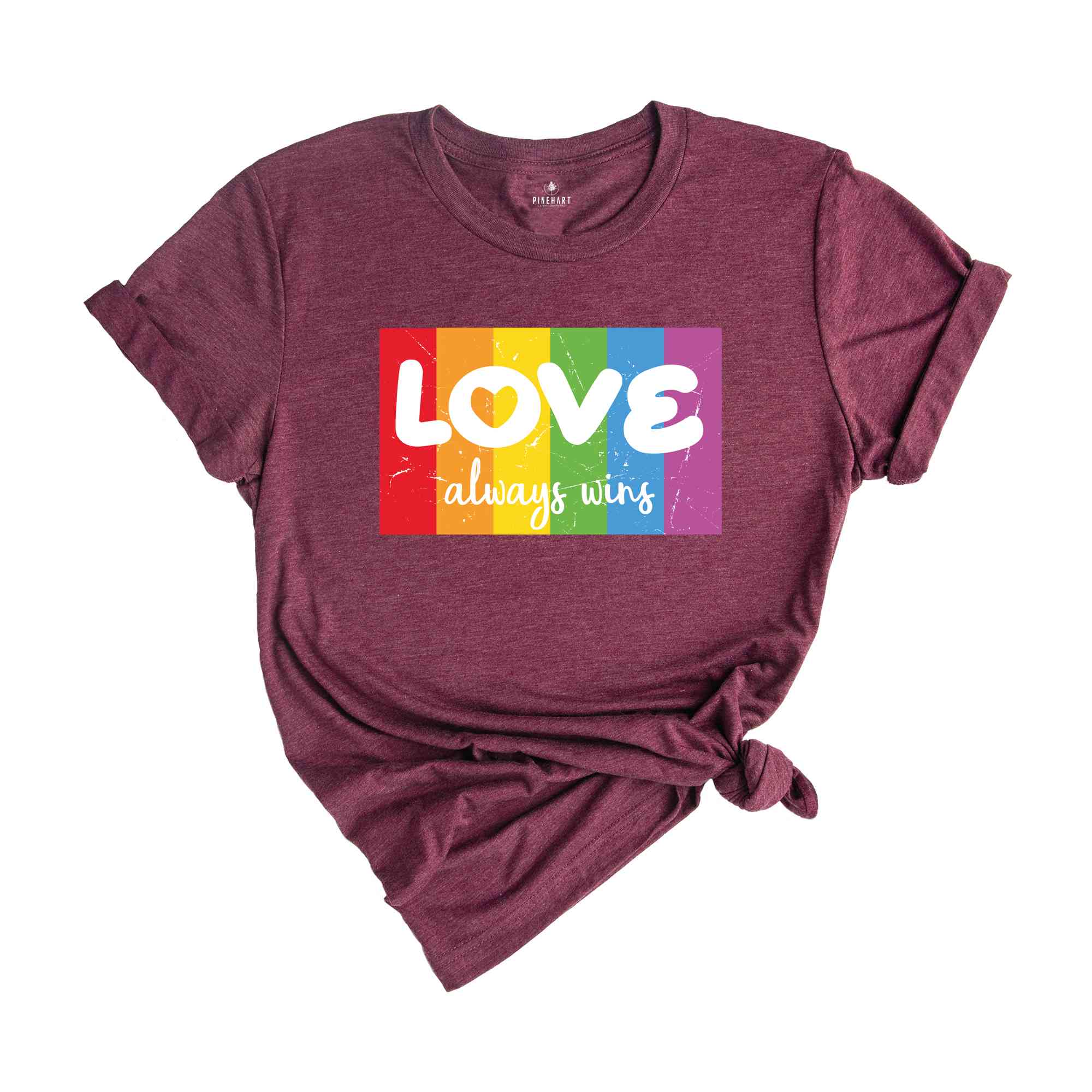 Love Always Wins Shirt, LGBTQ+ Shirt, Pride Month Shirt, Equality Shirt, Pride 2024 Shirt, Lgbt Flag Tshirt, Equal Rights Shirt