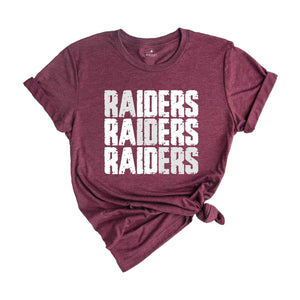 Raiders Shirt, Raiders Football Shirt, Raiders Baseball Shirt, Raiders Team Shirt, Raiders Cheer Shirt, Raiders Mascot Shirt