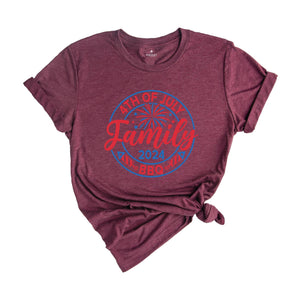 4th Of July Family Shirt, Happy 4th 2024 Shirt, Freedom Tee, Fourth of July Shirt, Independence Day T-shirt, Patriotic Family Gift