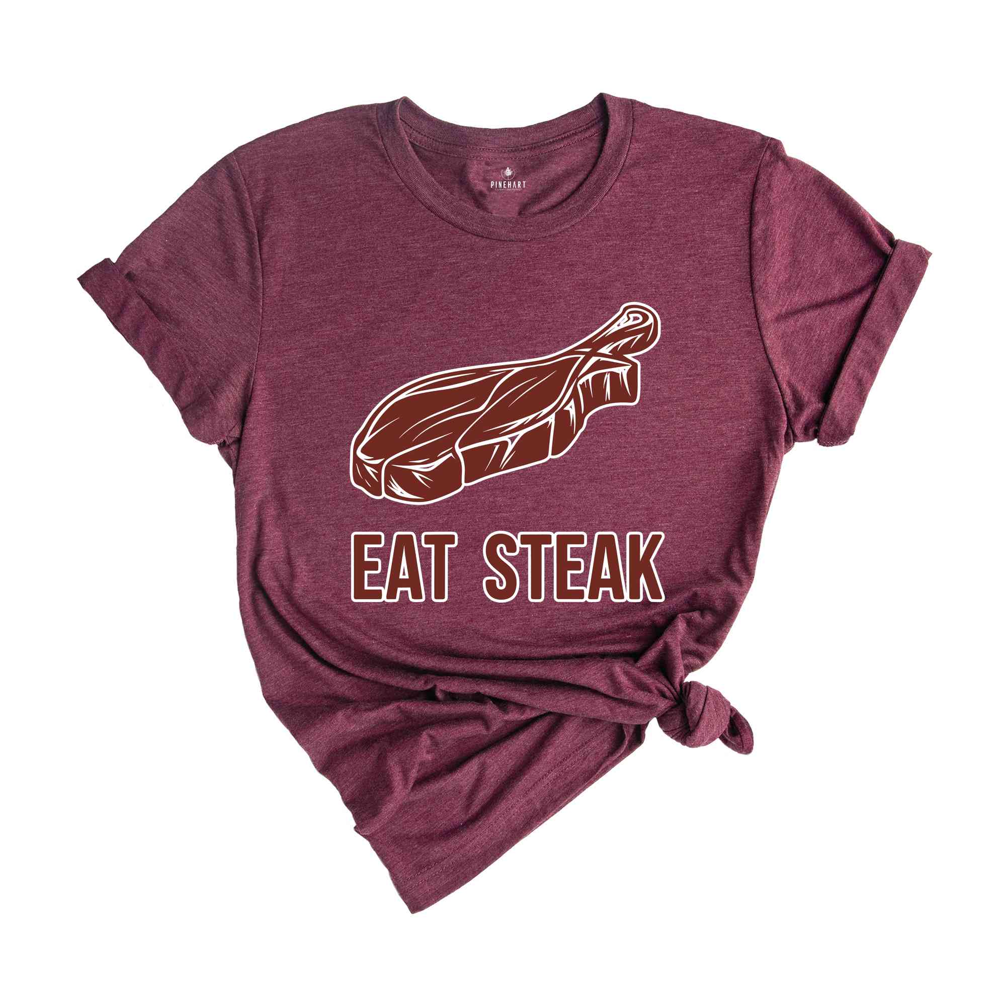 Eat Steak Shirt, Funny Food Shirt, Motivational Gym Shirt, Workout Shirt, Funny Gym Shirt, Weightlifting Tshirt, Gift for Gym Rat, Gym Girl