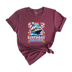 My Birthday Cruise, Birthday Cruise Shirt, Birthday Shirt, Birthday Gift Shirt, Birthday Cruise Tshirt, Birthday Vacay Tee, Cruise Travel