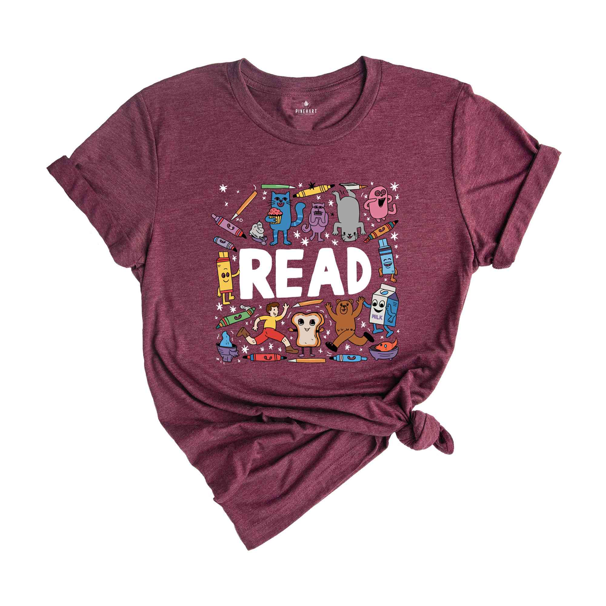 Read Shirt, Read Children's Books Teacher Shirt, Teacher Life Shirt, Teacher Shirt, Kindergarten Shirt, Gift For Teacher