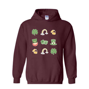 Retro St. Patrick's Day Sweatshirt, St. Patrick's Day Carnival, Saint Patrick's Sweater, Lucky Apparel