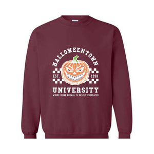 Retro Halloweentown University Sweatshirt, Vintage Halloween Sweater, Halloweentown Sweatshirt, Pumpkin Horror Shirt