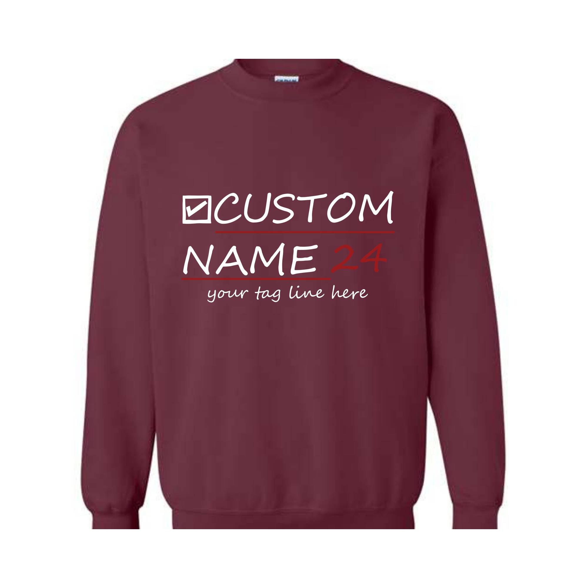 Custom Election Sweatshirt, Personalized Election Sweatshirt, 2024 American Presidential Sweatshirt, Voting Sweater