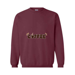 Latte Art Coffee Tee, Men's Coffee Gifts, Foodie Barista Clothing, Caffeine Lover Shirt, Coffee T-Shirt, Cute Coffee Tees