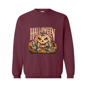 Jack O Lantern, Retro Halloween, Vectorian, Vintage Sweatshirt, Halloween, Pumpkin Sweatshirt