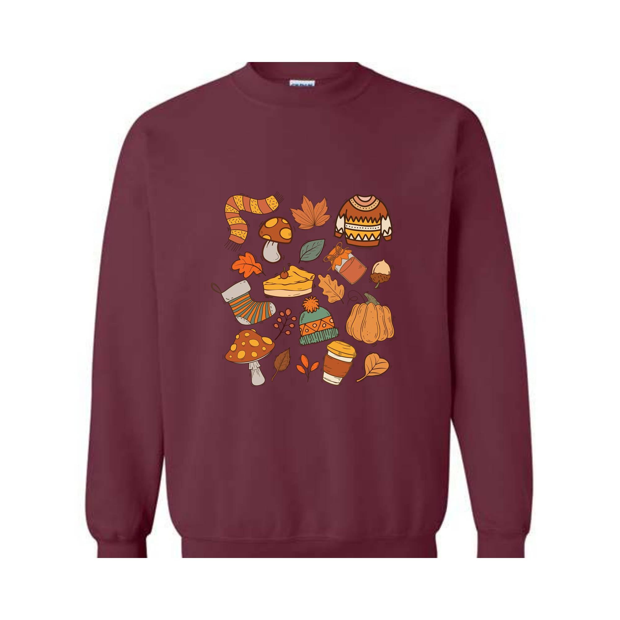 Fall Sweatshirt, Retro Pumpkin Sweatshirt, Autumn Sweatshirt, Pumpkin Lover Sweatshirt, Fall Season Sweatshirt, Fall Gifts