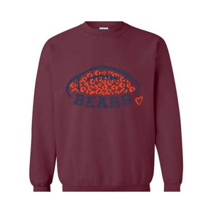 Bears Team Sweatshirt, Team Mascot Hoodie, Bears School Spirit Sweater, Game Day Sweatshirt, Bears College Mascot Hoodie