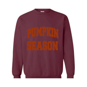 Pumpkin Season Sweatshirt, Thanksgiving Sweatshirt, Cute Fall Sweatshirt, Thanksgiving Gift, Halloween Sweatshirts For Women