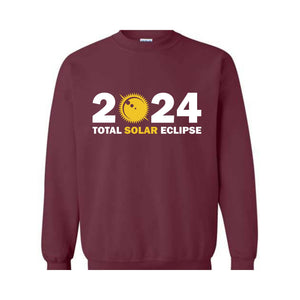 Total Solar Eclipse Tour 2024 Hoodie, Double-Sided Hoodie, Eclipse Event 2024 Hoodie, Gift For Eclipse Lover, April 8th 2024 Sweatshirt