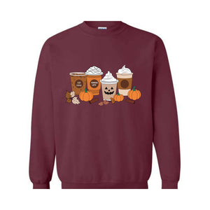 Thanksgiving Cups Sweatshirt, Pumpkin Hoodie, Thanksgiving Hoodie, Turkey Sweatshirt, Cute Fall Sweater, Autumn Shirt, Thanksgiving Gift